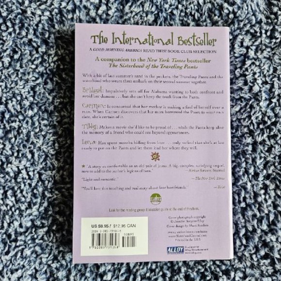 4/$20‎ The Second Summer of the Sisterhood by Ann Brashares - Paperback - Picture 5 of 5